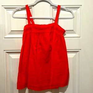 Coral tank top - kids size 11-12